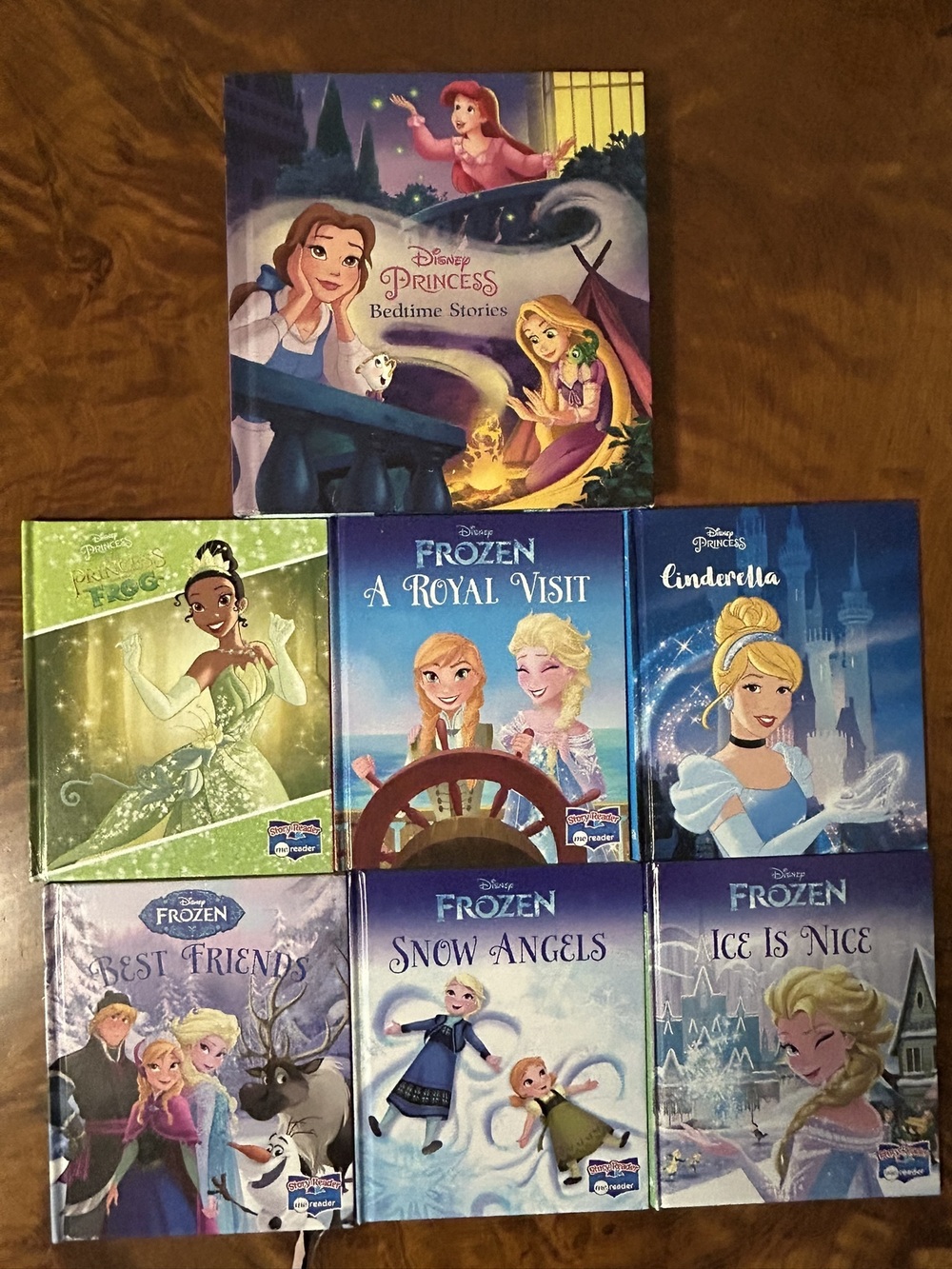 Lot of 7 Disney Children's Storybooks - Frozen, Cinderella, Bedtime